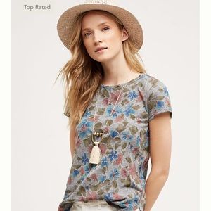 Anthropologie flower days tee size XS